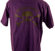 T-SHIRT - OLD SKULL PURPLE