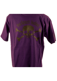 T-SHIRT - OLD SKULL PURPLE