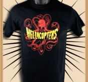 HELLACOPTERS - T-SHIRT, OLD STYLE OCTOPUS