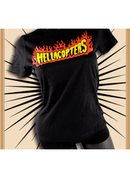 LADY T-SHIRT - BLACK, LOGO
