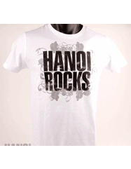 T-SHIRT - WHITE, LEAVES