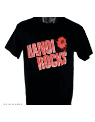 T-SHIRT - BLACK, NEW ROSE