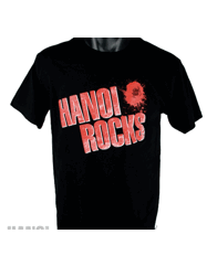 T-SHIRT - BLACK, NEW ROSE