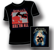 T-SHIRT - BLACK, KILL EM ALL