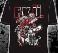 F.K.Ü - T-SHIRT, CHAINSAW ZOMBIE