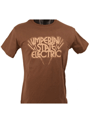IMPERIAL STATE ELECTRIC - T-SHIRT, LOGO (SAND)