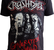 CRASHDIET - T-SHIRT, BORN TO DIE FREE